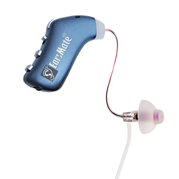 Rechargeable Digital Hearing Aid – EarMate RIC Behind-the-Ear Device