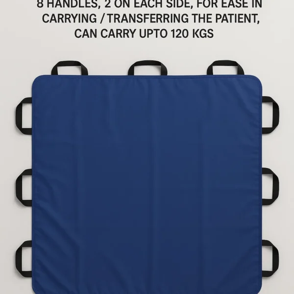 Patient Transfer Mat – 145x121cm with 8 Handles